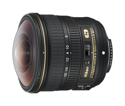 Объектив Fisheye Fisheye Nikon AF-S Fisheye-Nikkor 8-15mm f/3,5-4,5E E (JAA831DA)