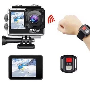 Портативная Wi-Fi экшн-камера F302AATR Full HD 5K с пультом