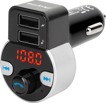 FM-трансмітер Peiying URZ0481 Bluetooth 2x USB (5901890046770)