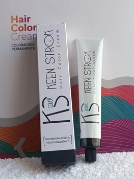 Hair Color Cream-крем фарба для волосся 10.31 GOLDEN ASH PLATINUM BLONDE Keen Strok 100гр