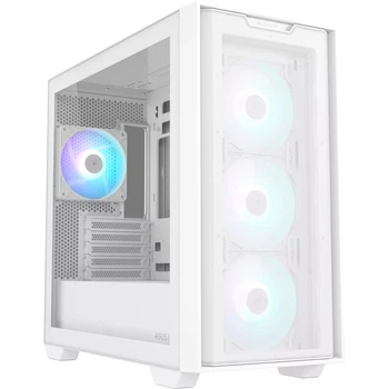 Корпус Asus A21 Plus White Tempered Glass (90DC00H3-B19010)