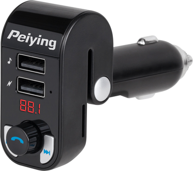 FM-трансмітер Peiying URZ0466 Bluetooth 2x USB (5901890038034)