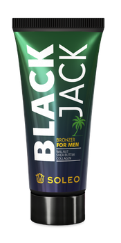 Крем для солярия Soleo Basic Black Jack бронзатор для мужчин 150 мл