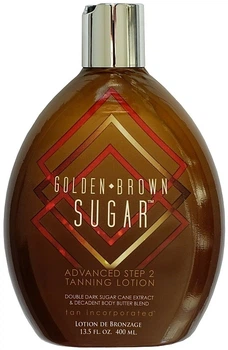 Крем для загара в солярии с бронзантами и коричневым сахаром - Tan Incorporated Golden Brown Sugar Advanced Step 2 Bronzer 400ml (1184981-4056992)