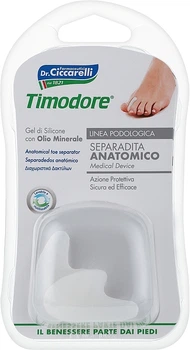 Разделитель пальцев анатомический, размер M - Timodore Anatomical Toe Separator 2шт (1155270-27068948)