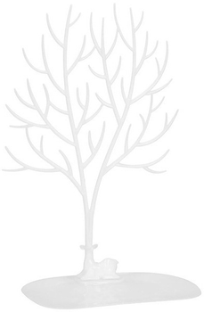 Stojak na biżuterię Springos HA1100 drzewo biały jeleń 41 x 25 x 15 cm (5907719435404)