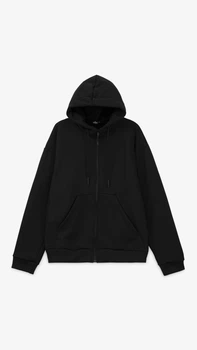 Толстовка однотонна чоловіча Demos 223 baza 6XL Чорний shop (2000990799876)