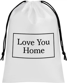 Пакеты для хранения LoveYouHome со шнурком 35 х 45 см 15 шт. (ly59087)
