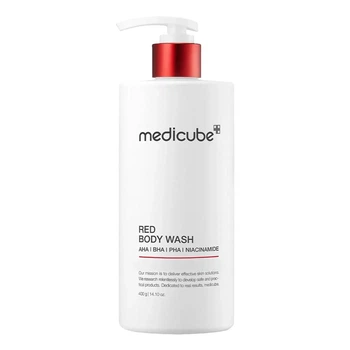 Протизапальний гель для душу з кислотами Medicube Red Acne Body Wash, 400 г