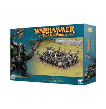 Ігровий набір Warhammer THE OLD WORLD - ORC & GOBLIN TRIBES: BLACK ORC MOB
