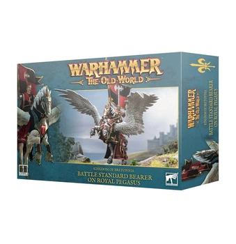 Ігровий набір Warhammer THE OLD WORLD - KINGDOM OF BRETONNIA: BATTLE STANDARD BEARER ON ROYAL PEGASUS