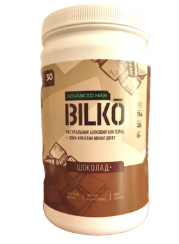 Протеиновый коктейль Bilko Advanced Man Шоколад 0,9 кг