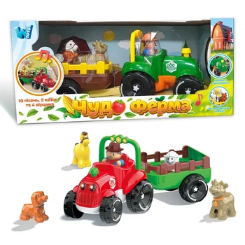 Трактор фермера з причепом WToys 37586