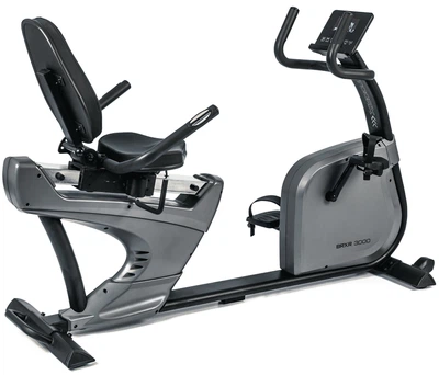 Горизонтальный велоэргометр Toorx Recumbent Bike 24 приложения и 32 уровня приложение iConsole+ Training до 160 кг