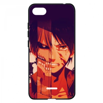Чохол для Xiaomi Redmi 6A Attack on Titan heroes Чорний
