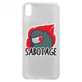 Чохол TOTO для Xiaomi Redmi 7A Among Us Sabotage Прозорий