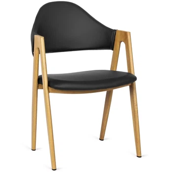 Стул кухонный MEBEL ELITE WILLY черный/экокожа ME.WILLY/CZ/E/K