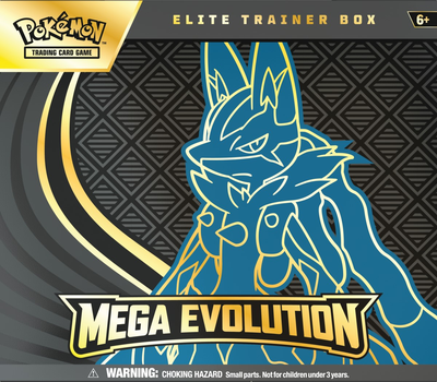 Доповнення Pokémon TCG: Mega Evolution - Elite Trainer Box - Lucario 1 шт (0196214129160)