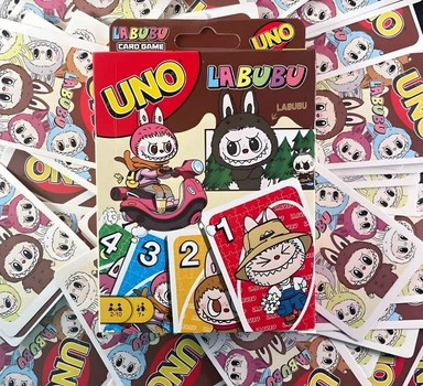 Настольная карточная игра Уно The Monster Labubu Лабубу для детей (UNO ) (AN) 34255