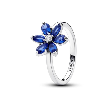 Срібна каблучка Pandora "Сяючий гербарій" 193000C01 60 .