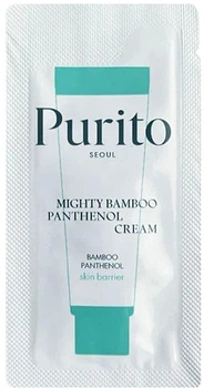 Увлажняющий крем с пантенолом - Purito Seoul Mighty Bamboo Panthenol Cream (пробник) 1ml (1507790-39691828)