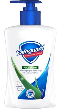 Антибактериальное жидкое мыло Safeguard Алоэ, 225 мл