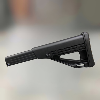 Приклад із трубою для помпових рушниць DLG Tactical TBS Solid DLG-083, Commercial spec, колір – Чорний (244429)