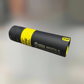 Глушитель боевой STEEL IMMORTAL XL 5.45 + Буфер отдачи, резьба 24×1.5, саундмодератор АК-74 (012.000.000-34)