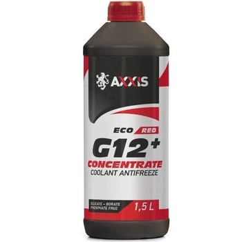 Антифриз концентрат ECO-80C RED G12+ червоний 1,5л AXXIS