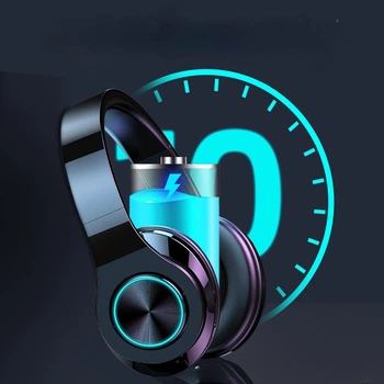 Беспроводные Bluetooth-наушники B39 с микрофоном, шумоподавлением, до 24 часов работы