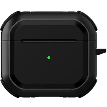 Кейс для навушників Black Edition футляр для Airpods 3 Black
