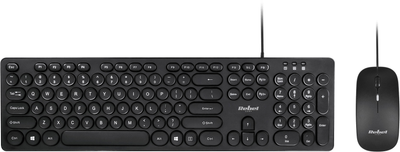 Комплект дротовий Rebel WDS200 USB Black (5901890118163)