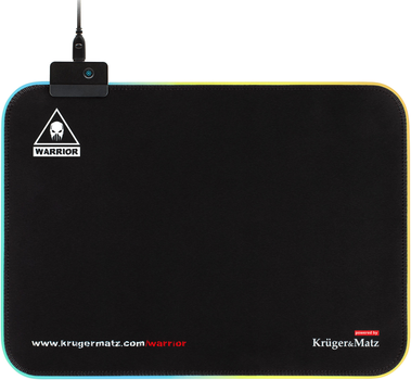 Podkładka gamingowa Kruger&Matz Warrior Speed Black (5901890060547)