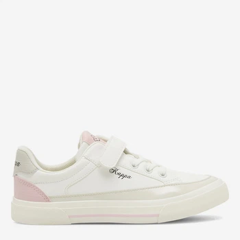 Подростковые кеды для девочки Kappa Logo Mia Ev Kid 381R2SW - A3N 5905588307082 35 Белые (5905588307129)