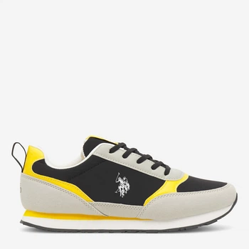 Підліткові кросівки для хлопчика US Polo Assn NOBIK013A 5905588413981 38 Чорні (5905588414025)