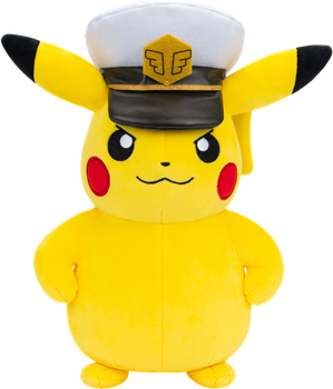 Pluszak Jazwares Pokemon Captain Pikachu 20 cm (0191726763079)