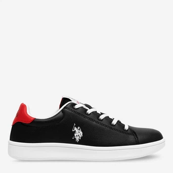 Подростковые кеды для мальчика U.S. Polo Assn TRACE001 5905588413479 35 Черные (5905588413516)