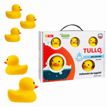 Kaczuszki do kąpieli Tullo 5 szt (5905094775184)