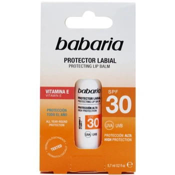 Бальзам Babaria Алоэ Вера защитный для губ SPF30 5,7 мл