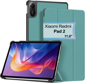 Чохол для планшета Xiaomi Redmi Pad 2 11" BeCover Smart Case Green (BC_713639)