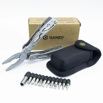 Мультитул Ganzo G202, 24 в 1, сталь 440C