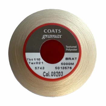 Нить для оверлока Coats Gramax №110 / 5000м 5743-08203 Светло-бежевый
