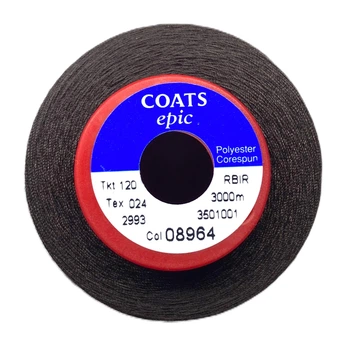 Нить Coats Epic №120 / 3000м 2993-08964 Коричневый