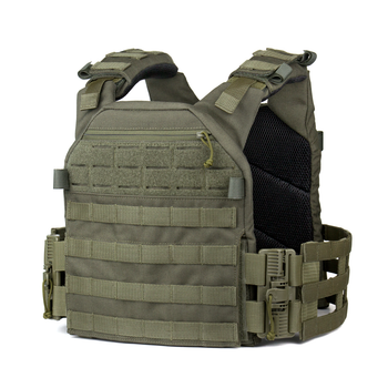 Плитоноска Dozen Modular Plate Carrier — L2 "Olive" (під бронеплити 25 * 30 см)