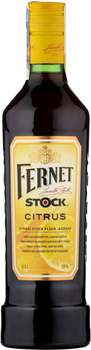 Бітер Fernet Stock Citrus 0.5 л 27% (8594005020177)
