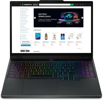 Ноутбук Lenovo Legion 5 15IAX10 (83F00071RA) Eclipse Black / 15.1" OLED WQXGA 165 Гц / Intel Core Ultra 7 255HX / RAM 32 ГБ / SSD 1 ТБ / RTX 5070, 8 ГБ / 24-Zone RGB / Зарядка по USB