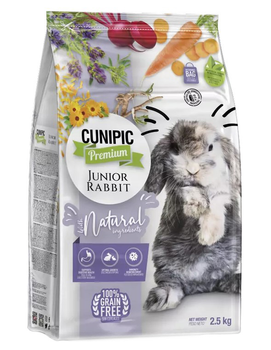 Корм для гризунів Cunipic Premium Junior Rabbit 2.5 кг (8437021991505)