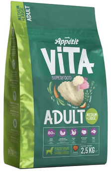 Sucha karma dla psów Comfy Appetit Vita Superfood Adult Medium & Large Lamb 2.5 kg (5905546342179)
