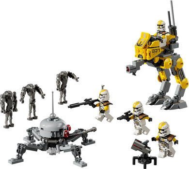 Конструктор LEGO Star Wars Бойовий загін бійців-клонів 327 галактичного корпусу 258 елементів (75431)