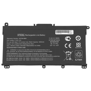 Аккумулятор HP HT03XL (Pavilion 14-CE, 15-DA, 15-CW, 17-CA series) 11.4V 3400mAh 39Wh Black